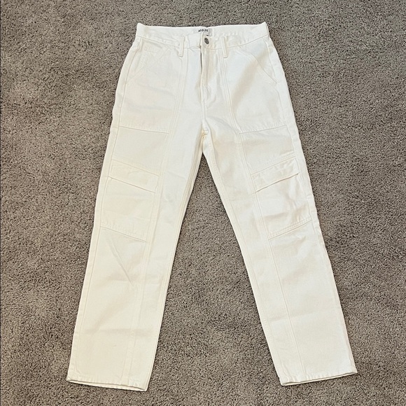 Agolde Cooper White Denim Size 27 - Picture 2 of 8